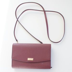 Kate Spade NWOT Maroon Addison Crossbody